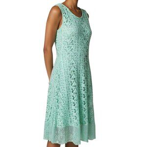 Sundance Light Green Floral Lace Dress Women's Size 4